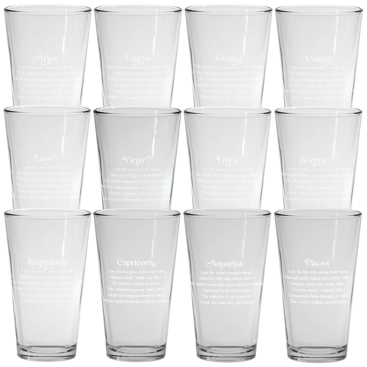 Constellations Series (set of 12)