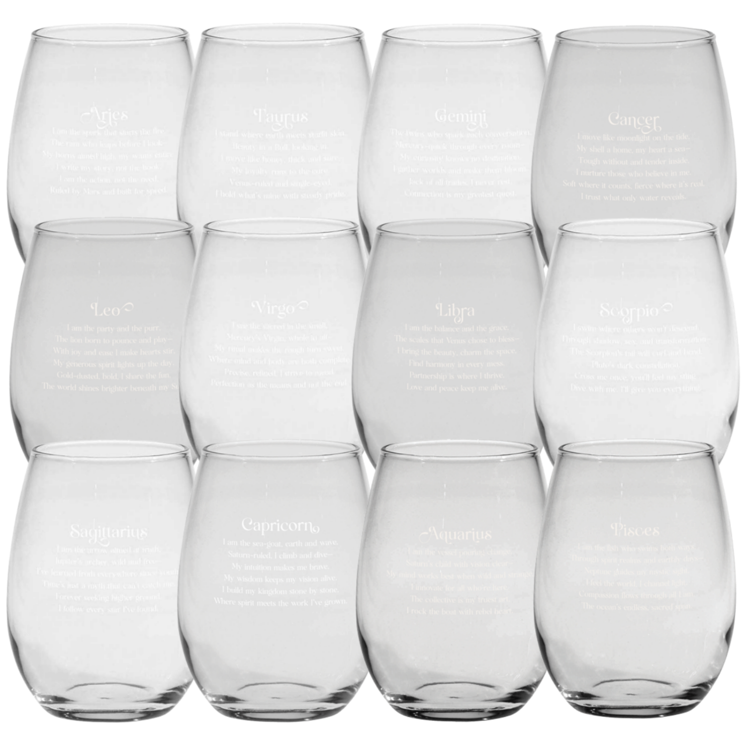Constellations Series (set of 12)