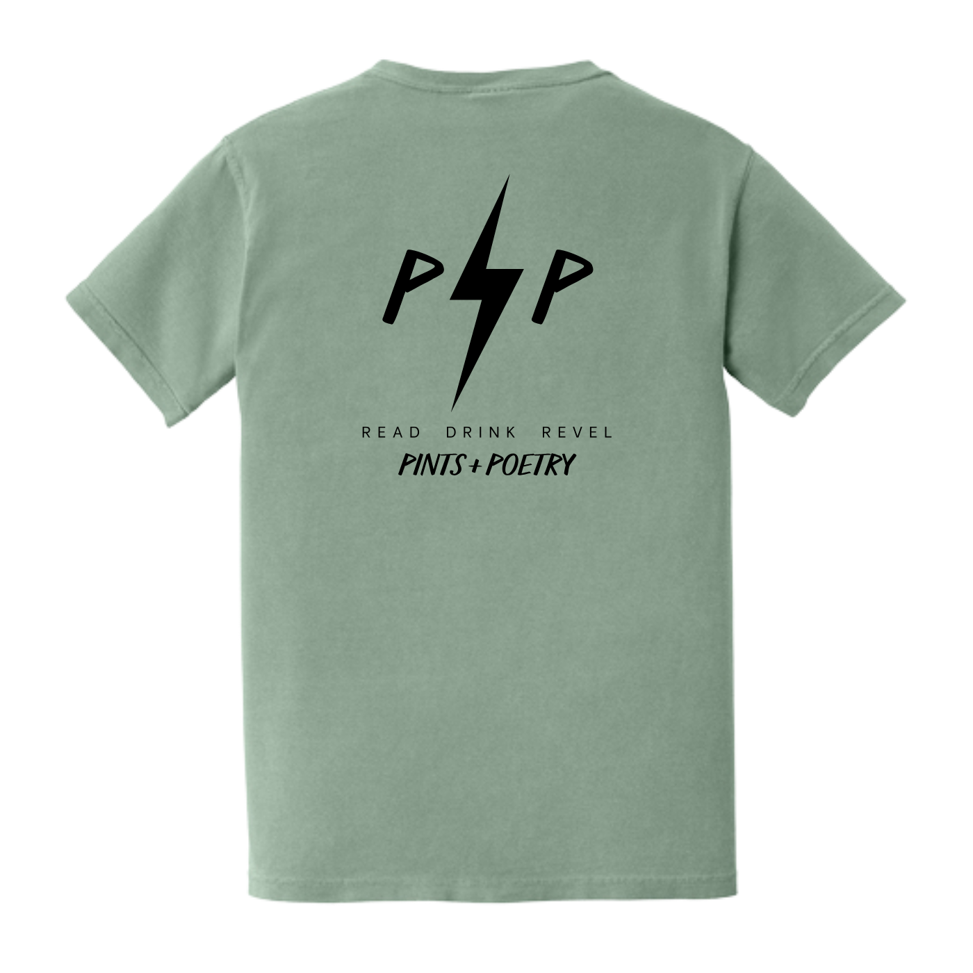 PINTS+POETRY Men's Comfort Colors® Pocket Tee