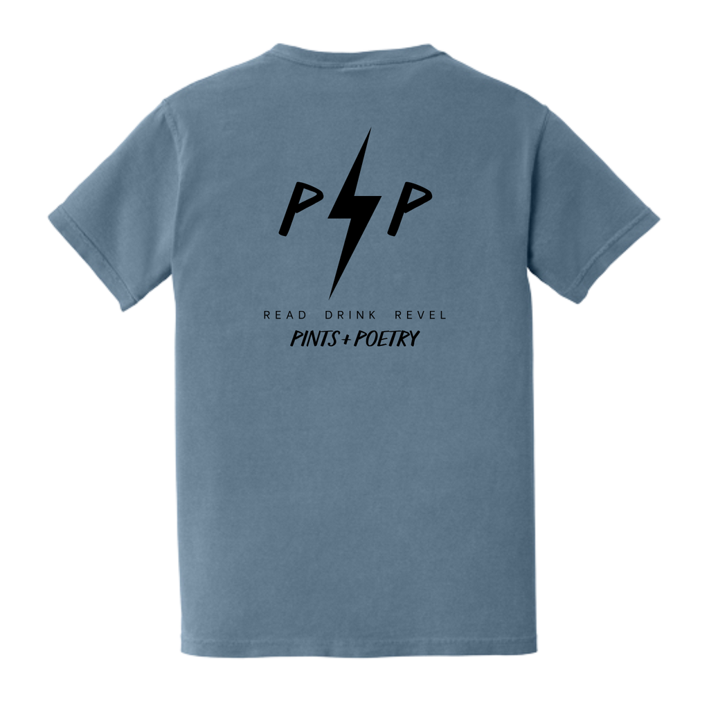 PINTS+POETRY Men's Comfort Colors® Pocket Tee