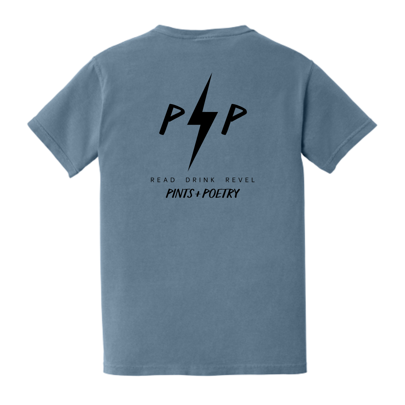 PINTS+POETRY Men's Comfort Colors® Pocket Tee