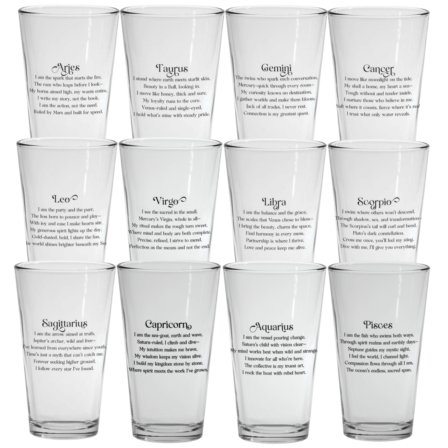Constellations Series (set of 12)